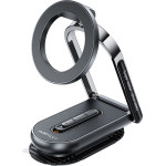 Acefast - Car Holder - Magnetic Grip, For Dashboard / Windshield, 360�, Dual-Axis, Detachable Base, Max. 6.9'' - Black - (D54)