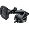 Acefast - Car Holder With Wireless Charging - For Dashboard, Magnetic Grip, Lock Clip, 15W, For 4.7-6.9'' Phones - Black - (D47)
