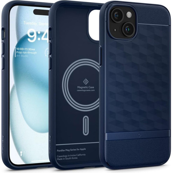 Spigen - Caseology Parallax Magsafe - Google Pixel 10 Pro Xl - Midnight Blue