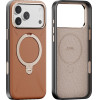 Torras - Qpro Leather Series - Iphone 17 Pro - Brown - (X00FX2427)