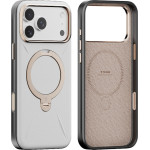 Torras - Qpro Leather Series - Iphone 17 Pro - Grey - (X00FX2423)