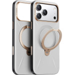 Torras - Qpro Leather Series - Iphone 17 Pro Max - Grey - (X00FX2424)