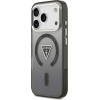 Guess Case For Iphone 17 Pro Compatible With Magsafe GUHMP17LHgtmlcgk (Iml Gradient W/ Triangle Logo) black