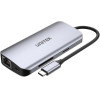 UNITEK Active Hub USB-C 2X Hdmi 4K, RJ45, Pd 100W - (D1122A01)