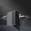 Cuktech GaN 100W Wall Charger 2 x USB-C 1 x USB-A with USB-C Cable - Gray - (CUKAD1003EUG)