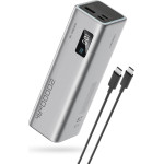 Cuktech Powerbank 100W 20000mAh 2 x USB-C 1 x USB-A - gray - (CUKP200XGLGR)