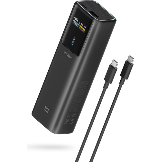 Cuktech Powerbank 150W 10000mAh USB-C USB-A - black - (CKPB100PGLBL)