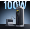 Cuktech Powerbank 210W 25000mAh Power Bank 2 x USB-C 1 x USB-A - Black - (CUK00P23GLBK)