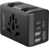 BlitzWolf 4-��-1 ������������ �������� 2xUSB + C + PD 20W - (BW-TA1)