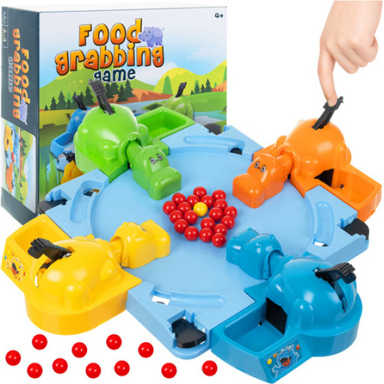 Iso Trade Hungry Hippos arcade game - (18494-0)