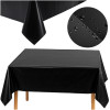 Ruhhy Decorative foil tablecloth black 26569 - (18498-0)