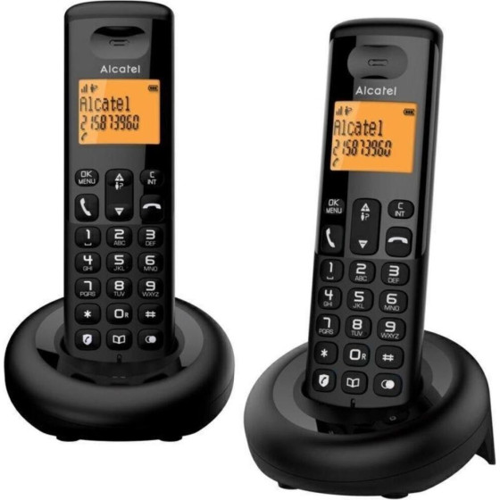 Alcatel E160 Duo Black - (26724)
