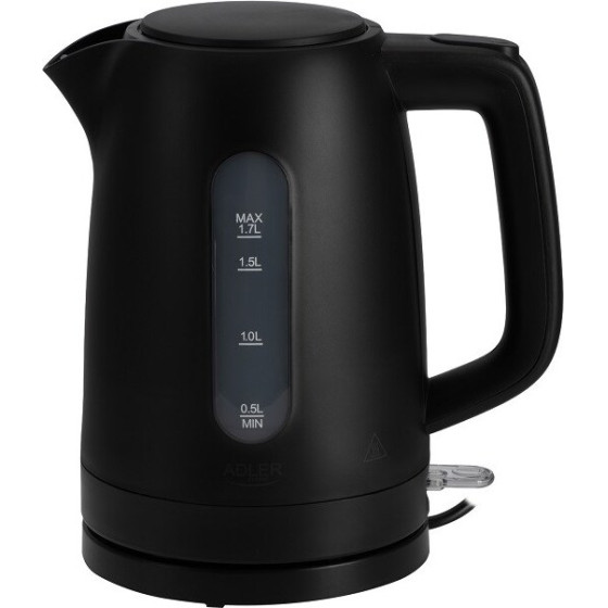 Adler black electric kettle - (AD 1379b)
