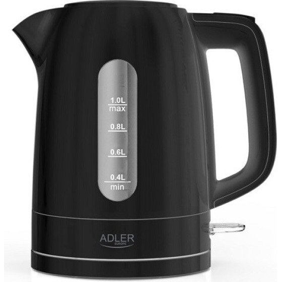 Adler black electric kettle - (AD 1380b)