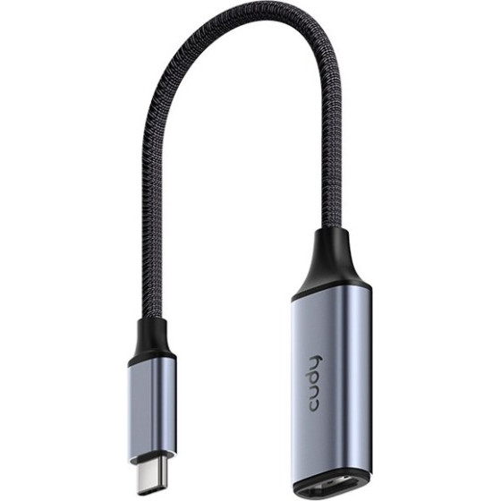CUDY USB graphics adapter Grey, Silver - (UH401)