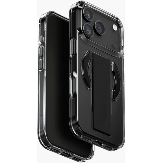UNIQ Heldro Air Case for iPhone 17 Pro Magclick Charging Black - (UNIQ-IP6.3P(2025)-HELAMVSMK)