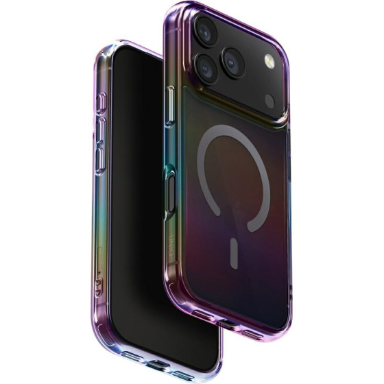 UNIQ Iridescia case for iPhone 17 Pro Magclick Charging midnight quartz - (UNIQ-IP6.3P(2025)-IRDMMQTZ)