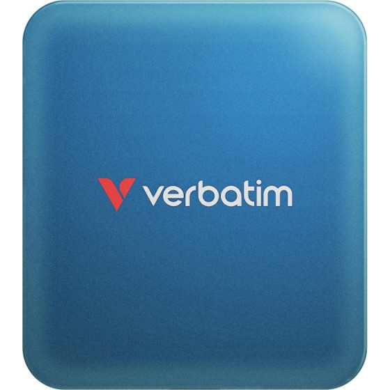 Verbatim External Drive Snapback SSD 2 TB USB-C 3.2 Gen blue metallic - (32076)