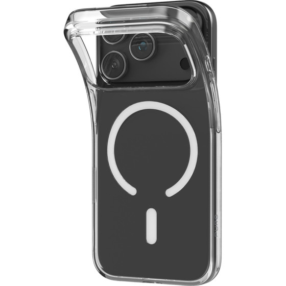 Puro 0.3 MAG Ultra-Slim TPU Case Compatible with MagSafe for iPhone 17 Pro Max - Transparent - (PUIPC17P6903MAGTRGRS)