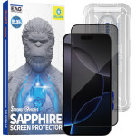 Blueo - Premium Sapphire Non Breaking / Scratching 9H Glass - iPhone 16 Pro Max / iPhone 17 Pro Max - Privacy