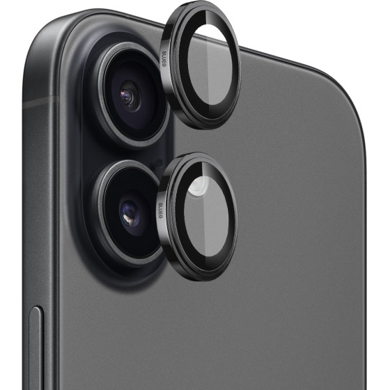 Blueo - Sapphire Crystal Original Lens Glass - iPhone 17 - Black