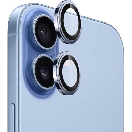 Blueo - Sapphire Crystal Original Lens Glass - iPhone 17 - Light Blue