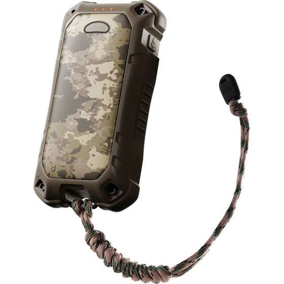 Ocoopa - Hand Warmer UT4 Extreme - with Power Bank, Built-in Flashlight, IP56, Type-C, 10000mAh - Camouflage - (UT3201-MC-GN)