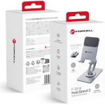 Forcell F-GRIP Fold Stand 2 360 desk holder grey
