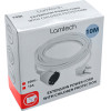 LAMTECH EXTENSION CORD WITH CHILDREN PROTECTION 10M WHITE OEM - (LAM980312)
