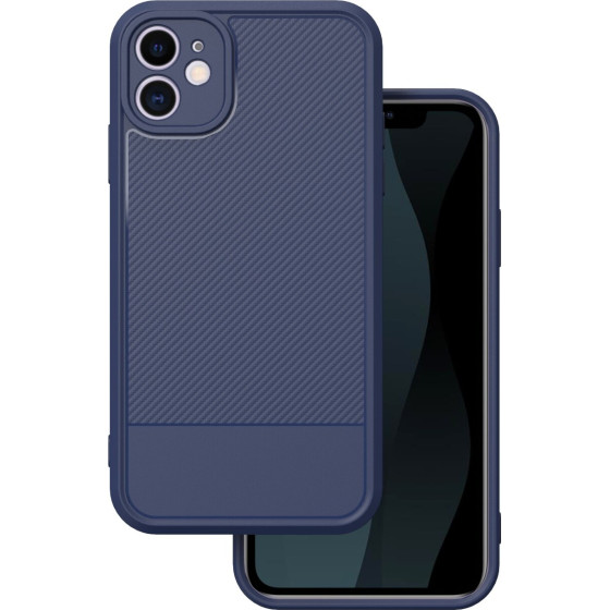 TFO Simple Carbon case for iPhone 11 blue
