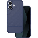 TFO Simple Carbon case for iPhone 16 6,1'' blue