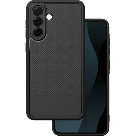 TFO Simple Carbon case for Samsung Galaxy A17 5G black