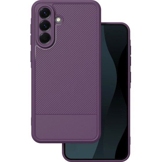 TFO Simple Carbon case for Samsung Galaxy A56 5G purple