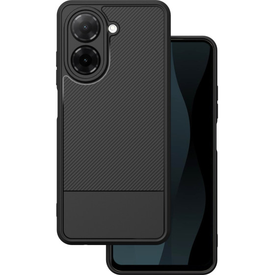 TFO Simple Carbon case for Xiaomi Redmi A5 Global (173,45 x 79,35 x 8,45) black