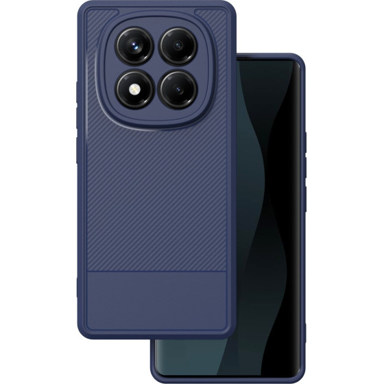 TFO Simple Carbon case for Xiaomi Redmi Note 14 Pro 5G (Global) / Note 14 Pro Plus 5G (Global) blue