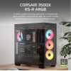 CORSAIR 3500X ARGB / Mid-Tower Case / Tempered Glass / ATX / Black - PN: - (CC-9011322-WW)
