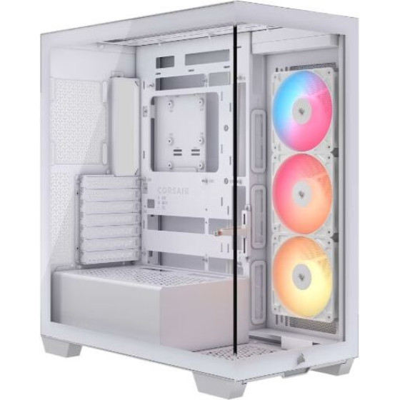 CORSAIR 3500X ARGB / Mid-Tower Case / Tempered Glass / ATX / White - PN: - (CC-9011323-WW)