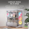 CORSAIR 3500X ARGB / Mid-Tower Case / Tempered Glass / ATX / White - PN: - (CC-9011323-WW)