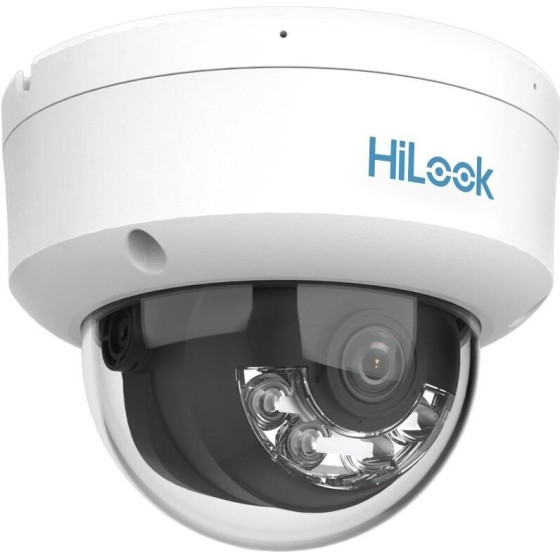 HiLook Powered By HIKVISION/ IPC-D149HA-LU/ Dome/ 4Mpix/ 2.8mm/ Smart Hybrid Light/ ColorVu/ MD2.0/ IP67+IK08/ Ir 30m - (311325117)