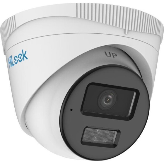 HiLook Powered By HIKVISION/ IPC-T249HA-LU/ Turret/ 4Mpix/ 2.8mm/ Smart Hybrid Light/ ColorVu/ Md 2.0/ IP67/ Ir 30m - (311325150)