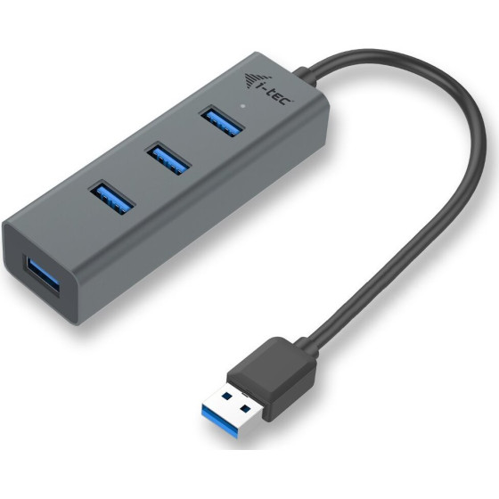 I-Tec Usb Hub METAL/ 4 porty/ Usb 3.0/ pasivni/ kovovy/ ���� - (U3HUBMETAL403)