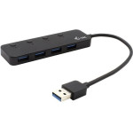 I-Tec Usb Hub METAL/ 4 porty/ Usb 3.0/ Tlacitko On/Off Pro Zapnuti a vypnuti/ kovovy/ ����� - (U3CHARGEHUB4)