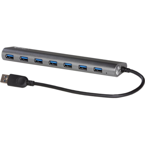 I-Tec Usb Hub METAL/ 7 portu/ Usb 3.0/ Napajeci adapter/ Kovovy - (U3HUB778)