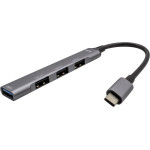 I-Tec USB-C Hub Metal 1x Usb 3.0 + 3x Usb 2.0 - (C31HUBMETALMINI4)