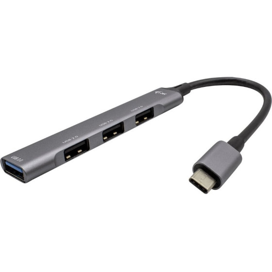 I-Tec USB-C Hub Metal 1x Usb 3.0 + 3x Usb 2.0 - (C31HUBMETALMINI4)