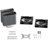 Be Quiet ! Chladic Cpu Pure Rock Pro 3 / 2x120mm Pwm Fan / 6xHeatpipe / ����� - (BK041)
