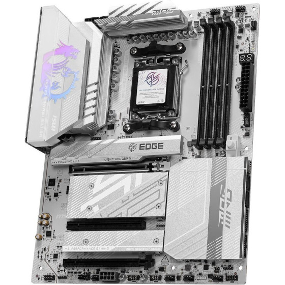 MSI / Amd B850 / AM5 / 4x DDR5 / M.2 / Wifi / Atx - (Mpg B850 Edge Ti WIFI)