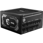 MSI Psu Mag A1000GL PCIE5/ 1000W/ ATX3.1/ act. PFC/ 7 Let warranty/ 135mm fan/ modular/ 80PLus Gold - (306-7ZP9B11-CE0)