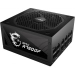 MSI Psu Mpg A750GF/ 750W/ ATX/ akt. PFC/ 140mm fan/ Modular cables/ 80PLus Gold - (306-7ZP0B11-CE0-VYP)