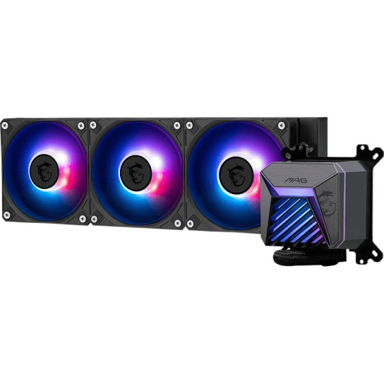 MSI Watter Cpu Cooler Mag Coreliquid A15 360/ 3x 120mm Argb Fan - (306-7ZW9A11-L80)